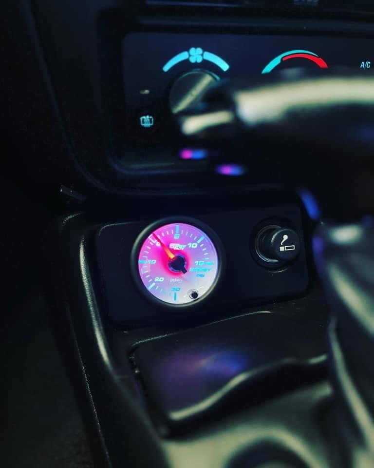 3D Printed 98-02 Firebird/Camaro Center Console Gauge Pod