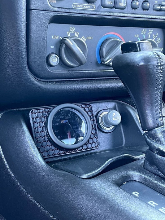 3D Printed 98-02 Firebird/Camaro Center Console Gauge Pod