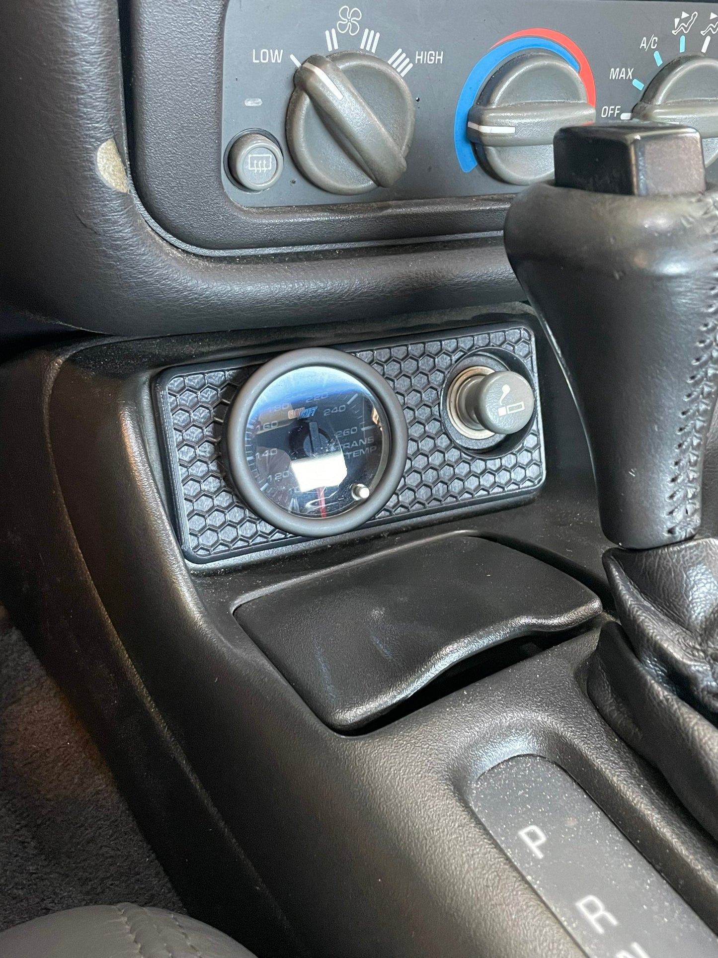 3D Printed 98-02 Firebird/Camaro Center Console Gauge Pod