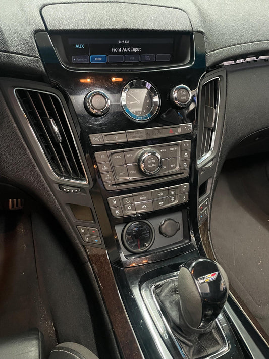 3D Printed 09-15 Cadillac CTS-V Single or Dual Cubby Gauge Pod