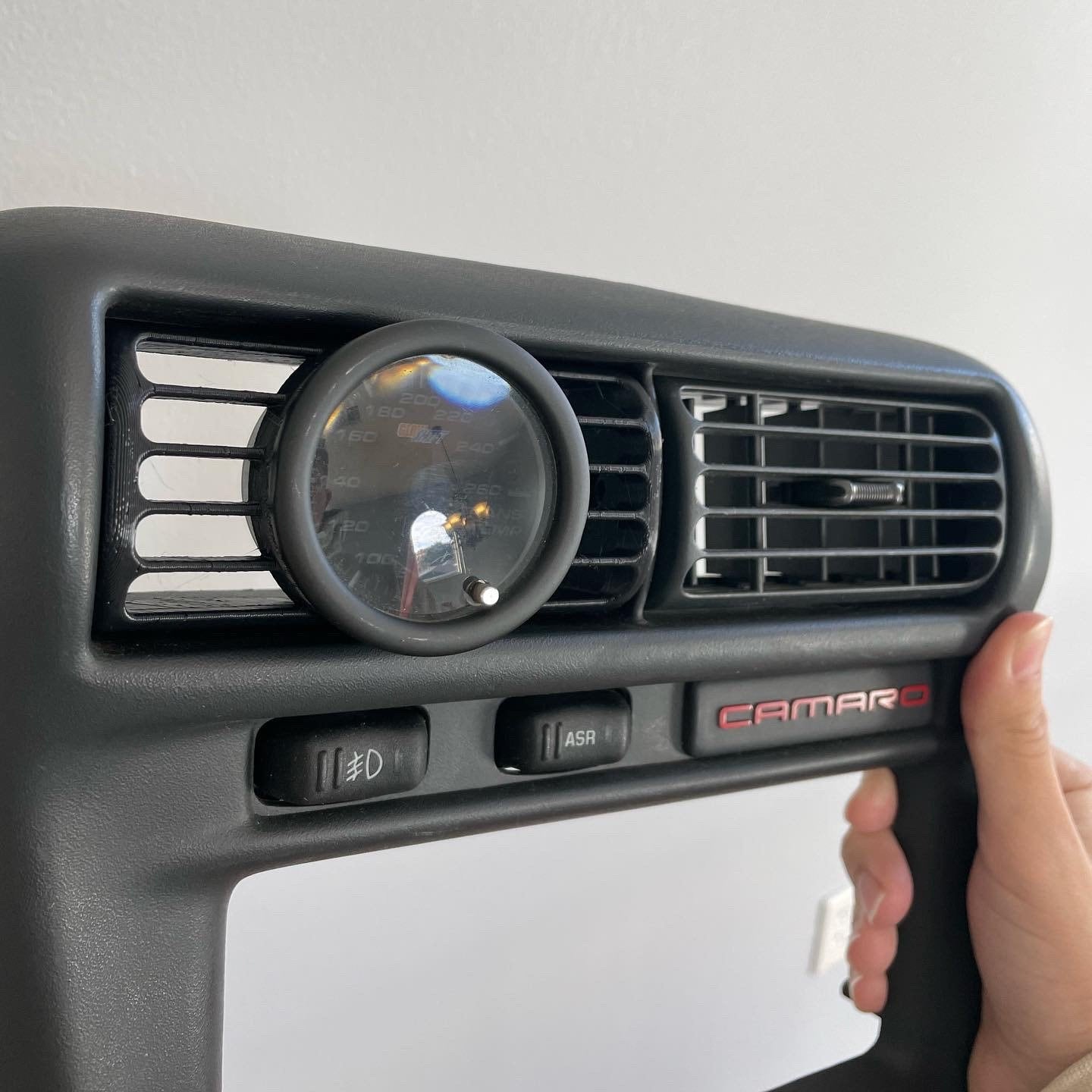 3D Printed 97-02 Camaro Center AC Vent Gauge Pod