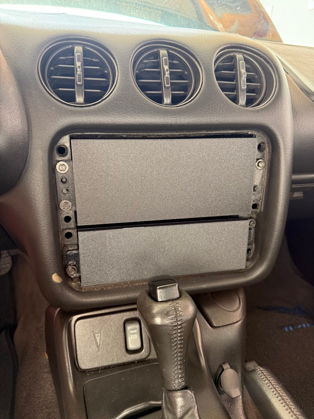 3D Printed 96-02 Firebird Radio Delete Plate/Gauge Pod