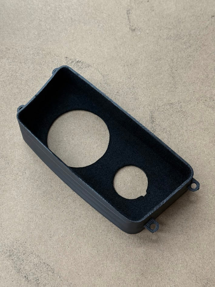 New Suede Option! 09-15 Cadillac CTS-V Single or Dual Cubby Gauge Pod