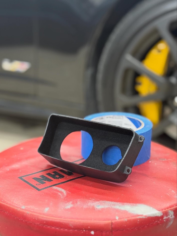 New Suede Option! 09-15 Cadillac CTS-V Single or Dual Cubby Gauge Pod