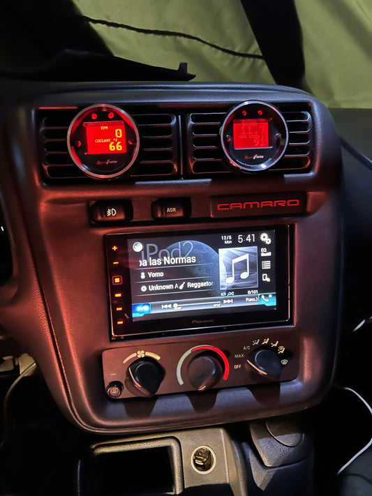 3D Printed 97-02 Camaro Center AC Vent Gauge Pod