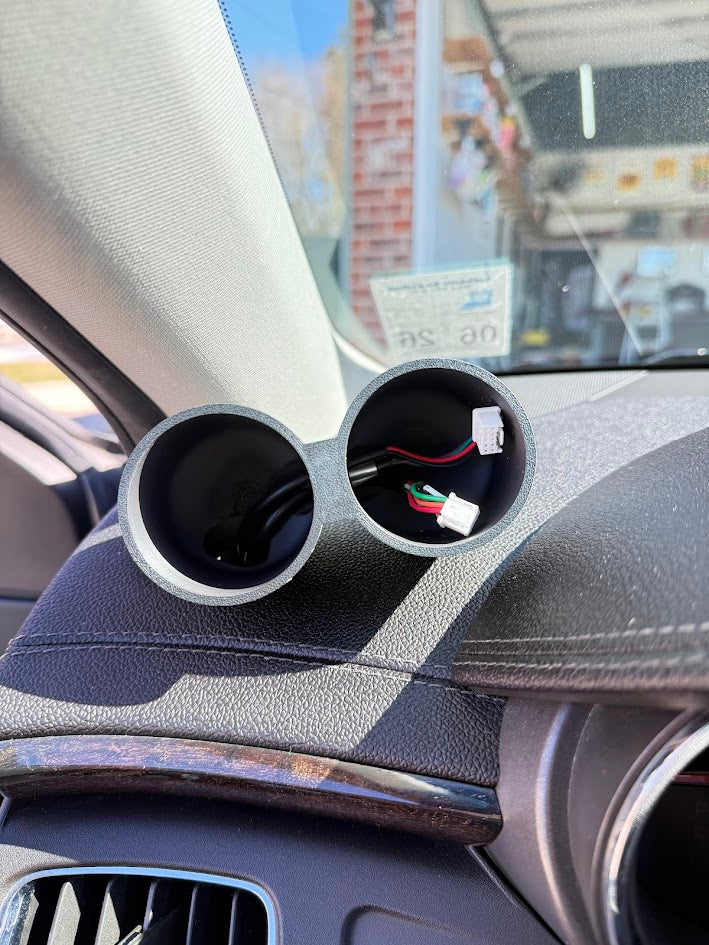 2009-2015 Cadillac CTS-V Defrost Vent Gauge Pod - Single or Dual