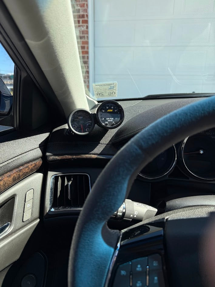 2009-2015 Cadillac CTS-V Defrost Vent Gauge Pod - Single or Dual