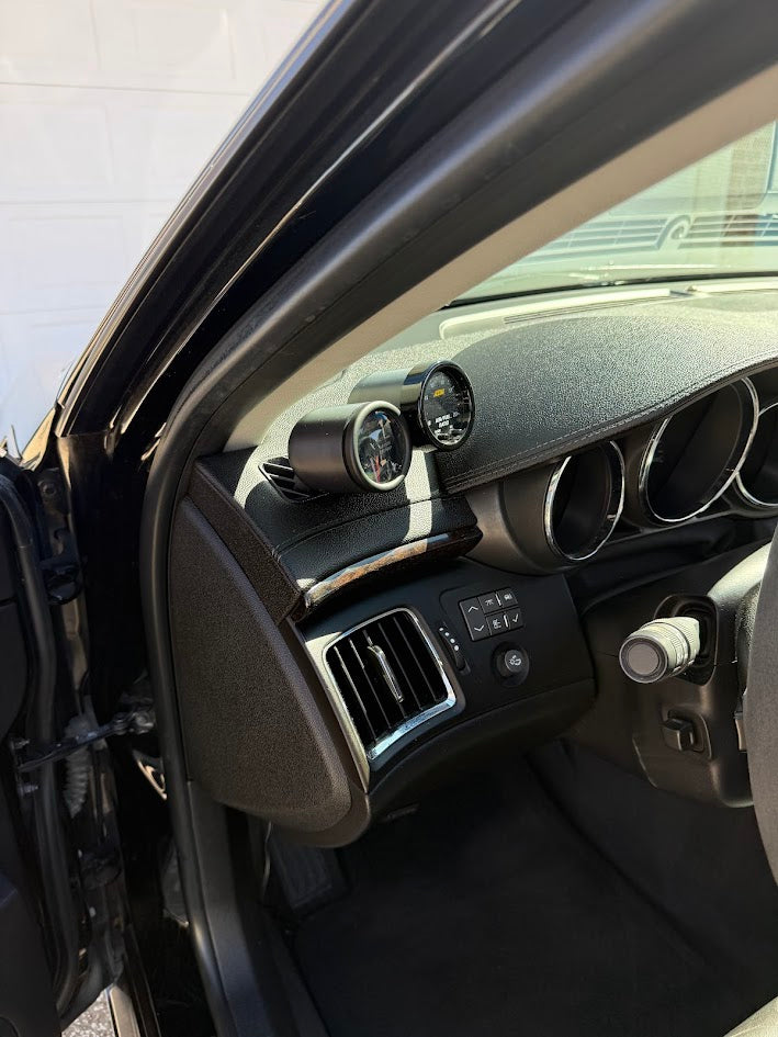 2009-2015 Cadillac CTS-V Defrost Vent Gauge Pod - Single or Dual