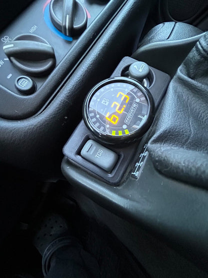 3D Printed 98-02 Firebird/Camaro Center Console Gauge Pod